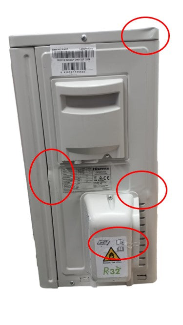 hisense area occasioni climatizzatore condizionatore hisense inverter serie easy smart 12000 btu ca35mr05g ca35mr05w r 32 wi fi optional classe aa