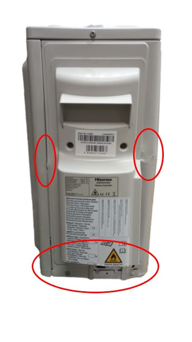 hisense area occasioni unita esterna hisense motore multisplit 2amw35u4rgc dual split r 32 classe aa