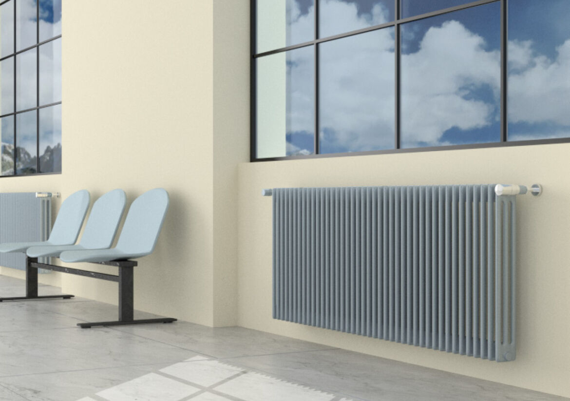 cordivari batteria completa radiatore in acciaio cordivari ardesia 3 colonne da 3 a 24 elementi interasse 700 mm altezza 756 mm con tappi e riduzioni inclusi