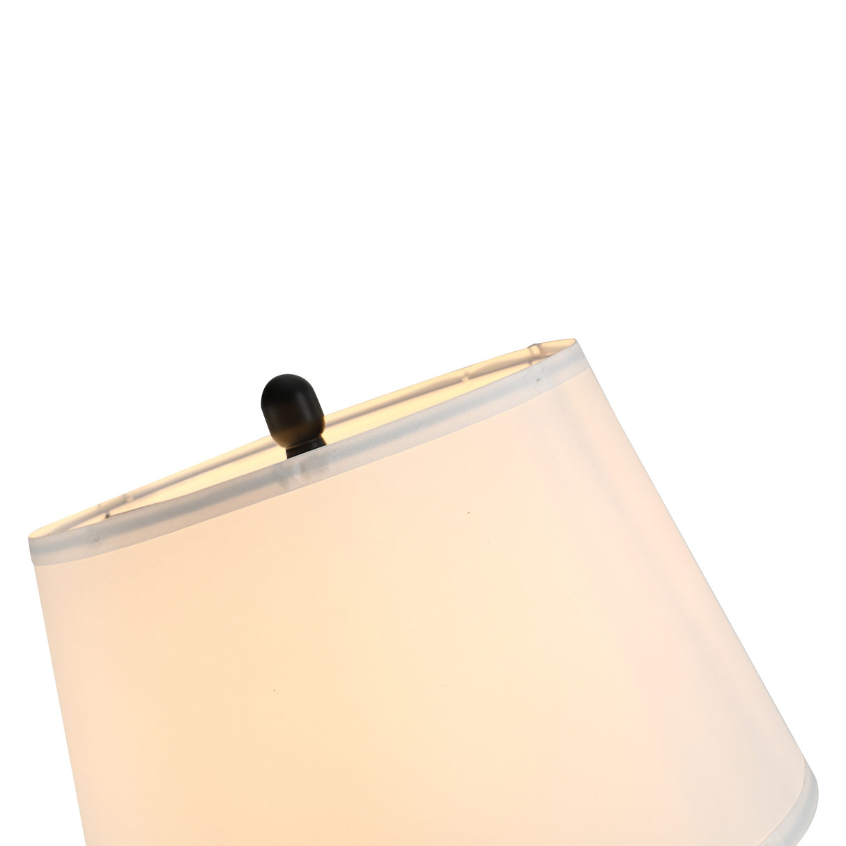 easycomfort easycomfort set 3 pezzi 1 lampada da terra e 2 lampade da tavolo in metallo design vintage lampadine e27 nero e bianco ean 8054144133508