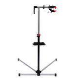 easycomfort easycomfort cavalletto manutenzione bici con piedistallo e vassoio in acciaio 100x56x120 190cm