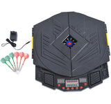 easycomfort bersaglio elettronico digitale con 12 freccette per 8 giocatori 27 giochi e 216 varianti