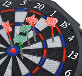 easycomfort bersaglio elettronico digitale con 12 freccette per 8 giocatori 27 giochi e 216 varianti