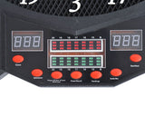 easycomfort bersaglio elettronico digitale con 12 freccette per 8 giocatori 27 giochi e 216 varianti