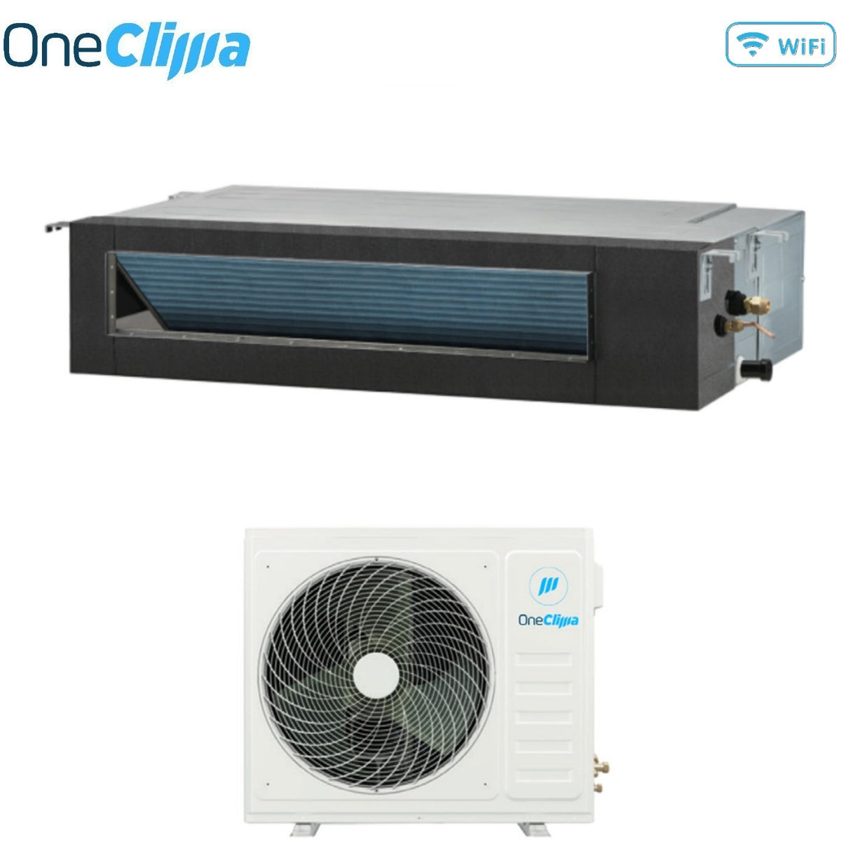 Climatizzatore Condizionatore OneClima Inverter Canalizzato 24000 Btu AIR 24 CNL-M R-32 Wi-Fi Optional con Telecomando di serie Incluso