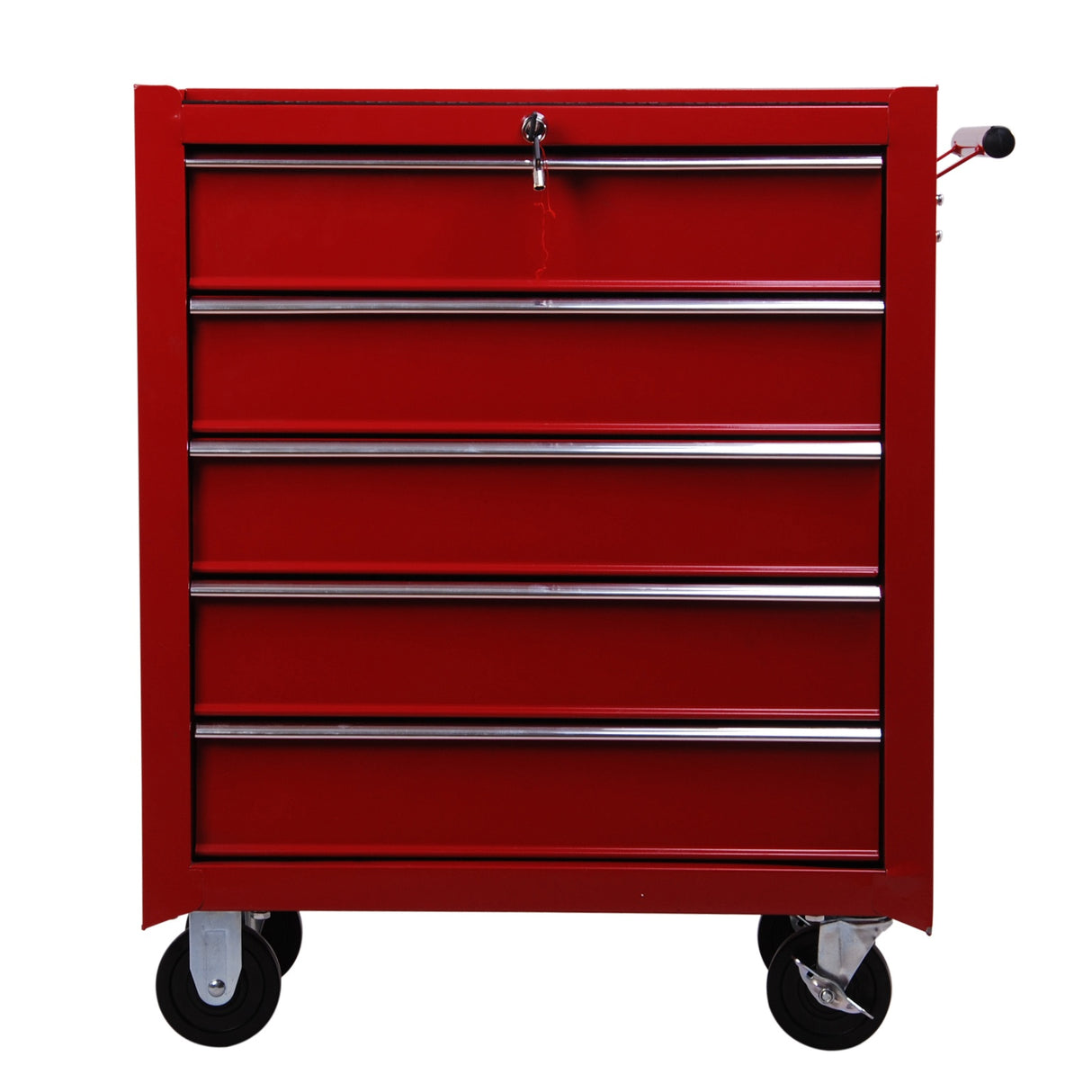 easycomfort easycomfort carrello cassettiera porta utensili per officina rosso 67.5x33x77cm