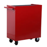 easycomfort easycomfort carrello cassettiera porta utensili per officina rosso 67.5x33x77cm