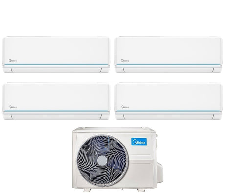 climatizzatore condizionatore midea quadri split inverter serie evolution 9_9_9_9 con m40b 36hfn8 r 32 wi fi optional 9000_9000_9000_9000