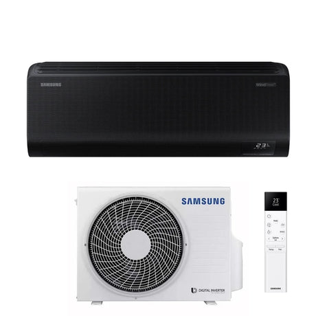 samsung condizionatore samsung inverter serie windfree black 7000 btu f ar07blk r 32 wi fi integrato