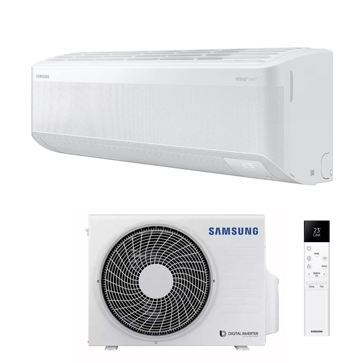 samsung condizionatore samsung inverter serie windfree elite s2 12000 btu f ar12el2 r 32 wi fi integrato