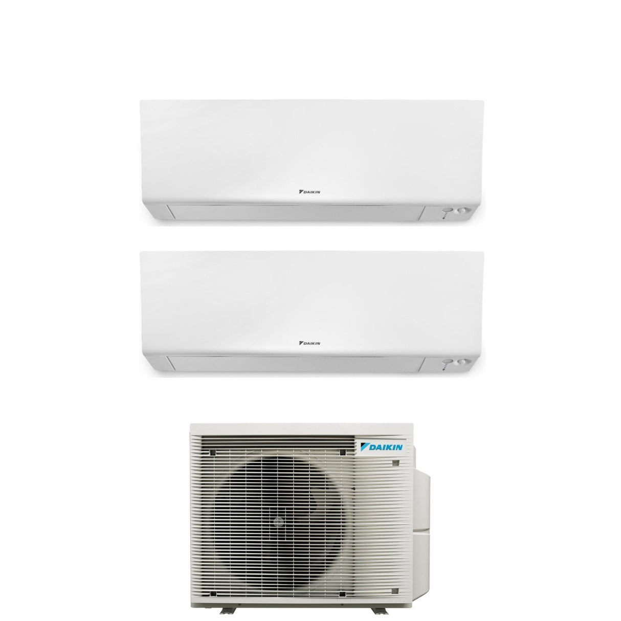 Climatizzatore Condizionatore Daikin Bluevolution Dual Split Inverter serie FTXM/R PERFERA WALL 12+12 con 2MXM50A R-32 Wi-Fi Integrato 12000+12000 Garanzia Italiana