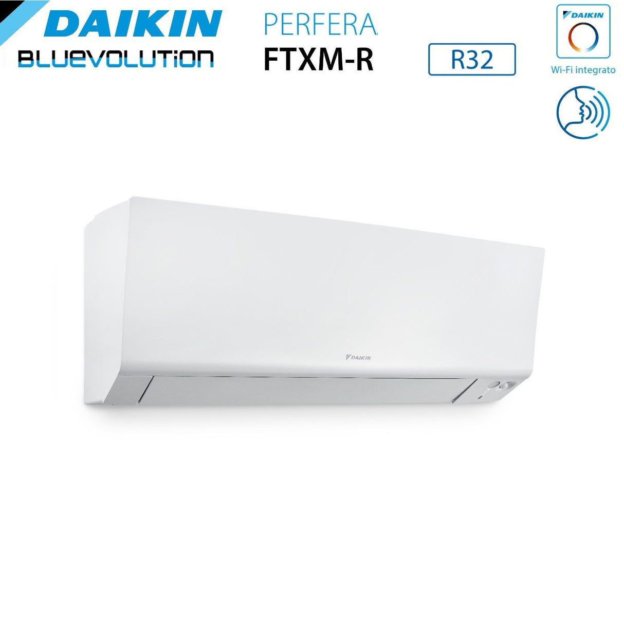 Climatizzatore Condizionatore Daikin Bluevolution Dual Split Inverter serie FTXM/R PERFERA WALL 7+9 con 2MXM40A R-32 Wi-Fi Integrato 7000+9000 Garanzia Italiana