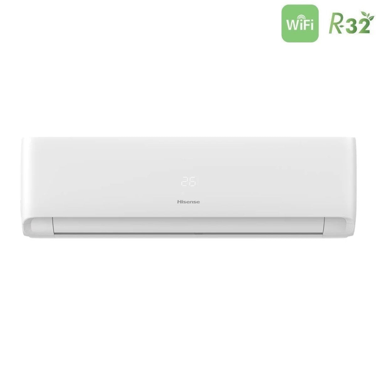 Climatizzatore Condizionatore Hisense Trial Split Inverter serie ECOSENSE 9+9+9 con 3AMW62U4RJC R-32 Wi-Fi Integrato 9000+9000+9000