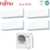 climatizzatore condizionatore fujitsu quadri split inverter serie kg 7_12_12_14 con aoyg30kbta4 r 32 wi fi integrato 7000_12000_12000_14000