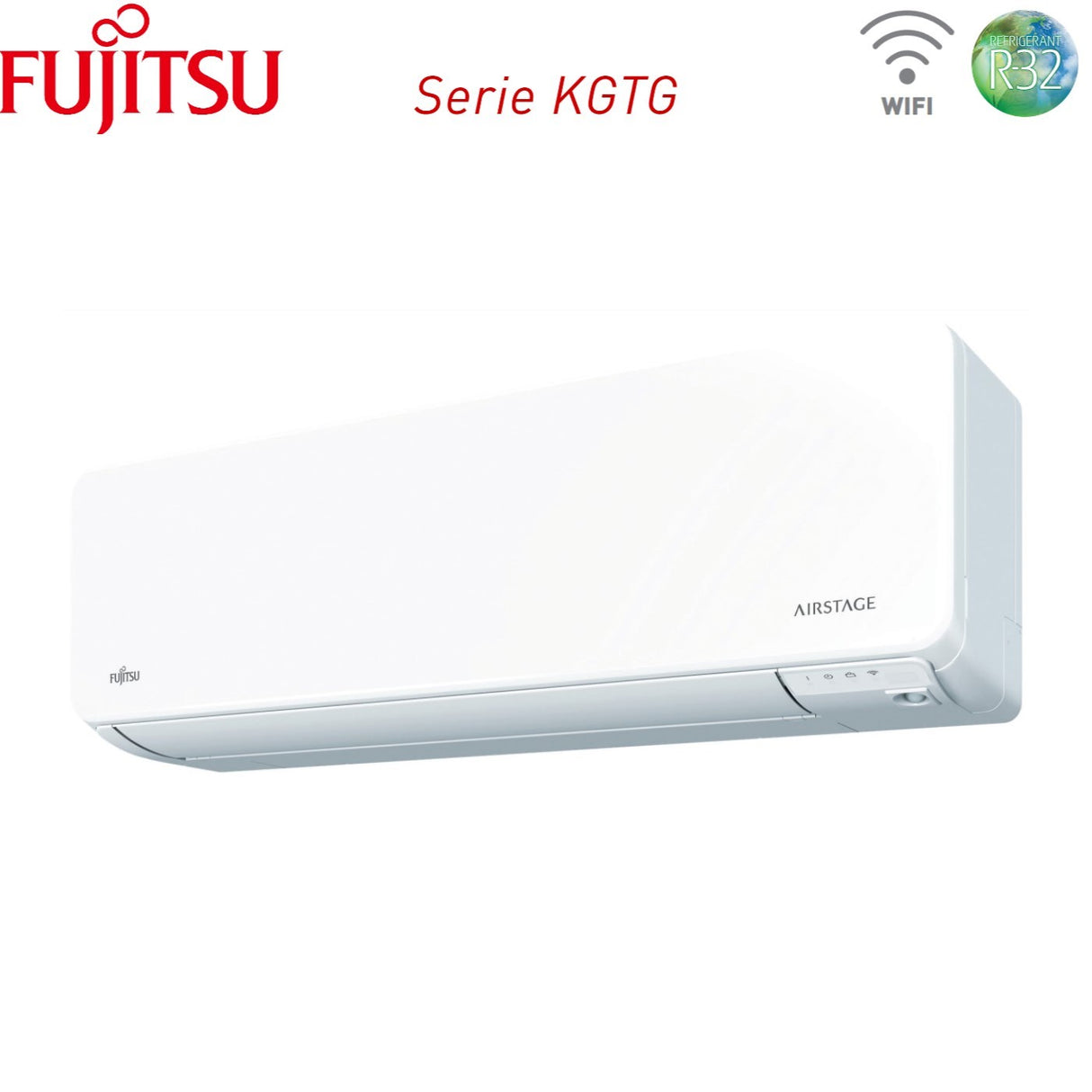 climatizzatore condizionatore fujitsu trial split inverter serie kg 7_7_7 con aoyg24kbta3 r 32 wi fi integrato 7000_7000_7000
