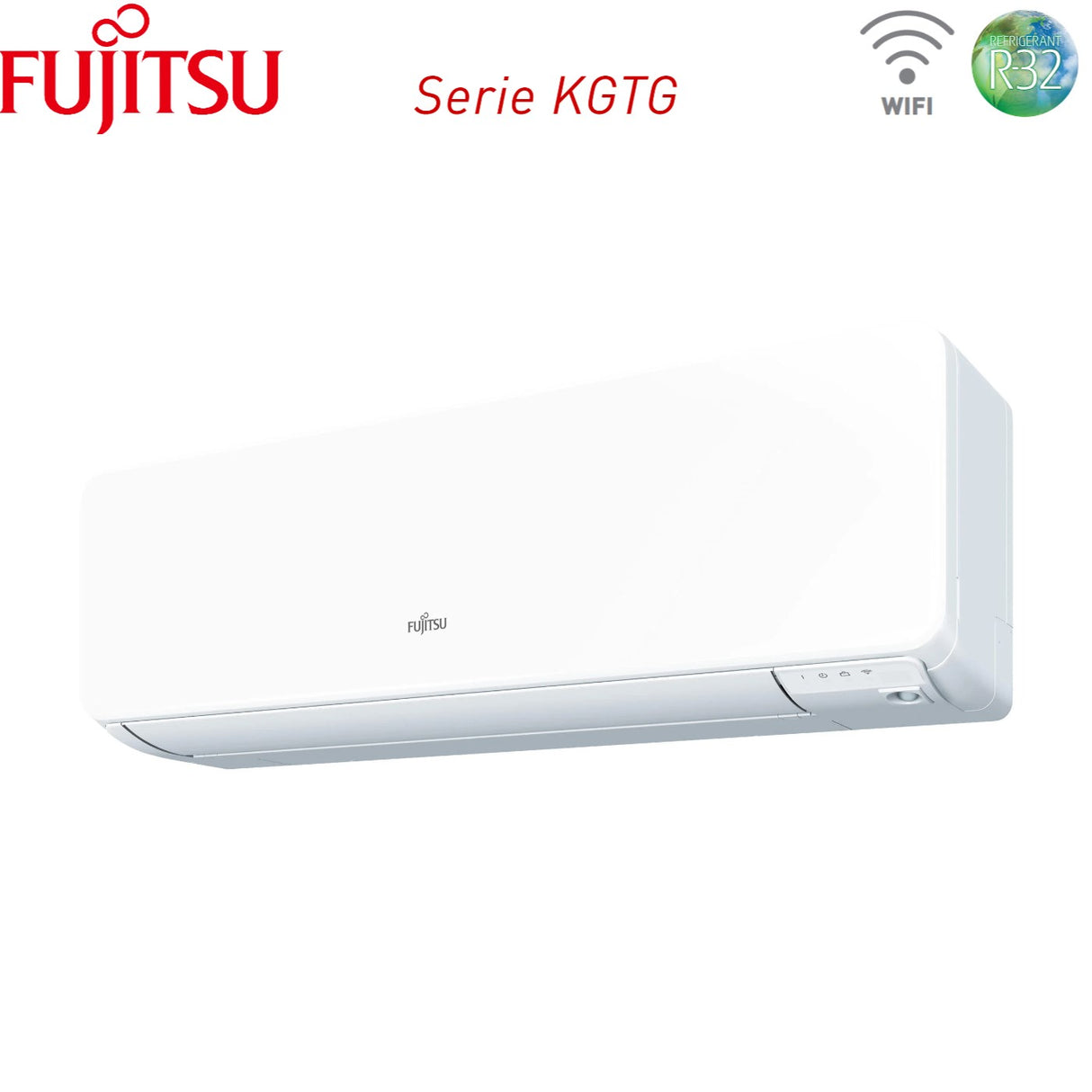 Climatizzatore Condizionatore Fujitsu Trial Split Inverter serie KG AIRSTAGE 12+12+12 con AOEG24KBCA3 R-32 Wi-Fi Integrato 12000+12000+12000