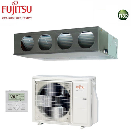 Climatizzatore Condizionatore Fujitsu Canalizzato Canalizzabile serie KM 24000 Btu ARXG24KMLA R-32 Wi-Fi Optional con Filocomando Incluso di Serie