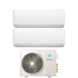 oneclima climatizzatore condizionatore oneclima dual split inverter serie pro 1218 con mlt27x3y24 r 32 wi fi optional 1200018000