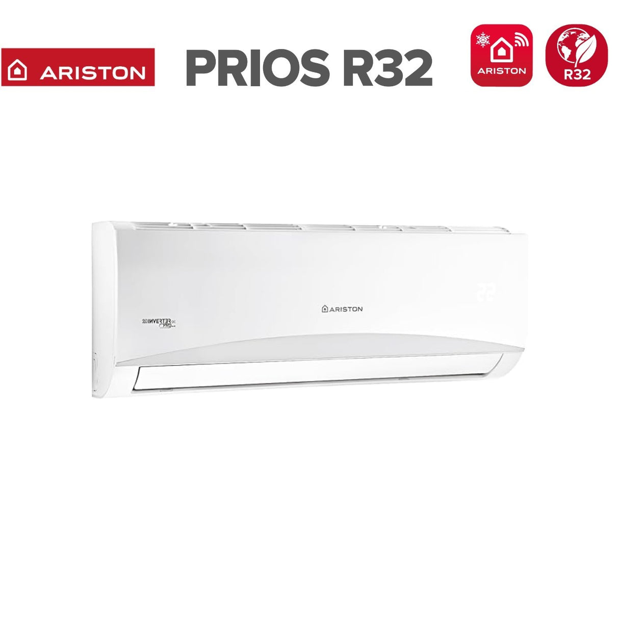 Dual Split Inverter Air Conditioning Ariston PRIOS 9000+12000 btu R-32 Wi-Fi optional 9+12 DUAL 50 XD0-O