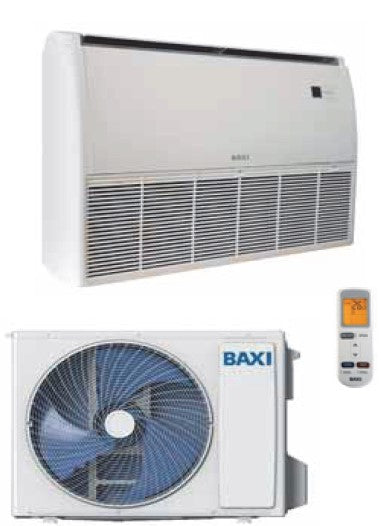 baxi climatizzatore condizionatore baxi inverter soffitopavimento 48000 btu rzgnf140 rzgt140 t a a wi fi optional