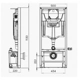 immagine-3-trituratore-sfa-saniwall-pro-up-piastrellabile-con-telaio-da-incasso-e-cassetta-di-scarico-grohe