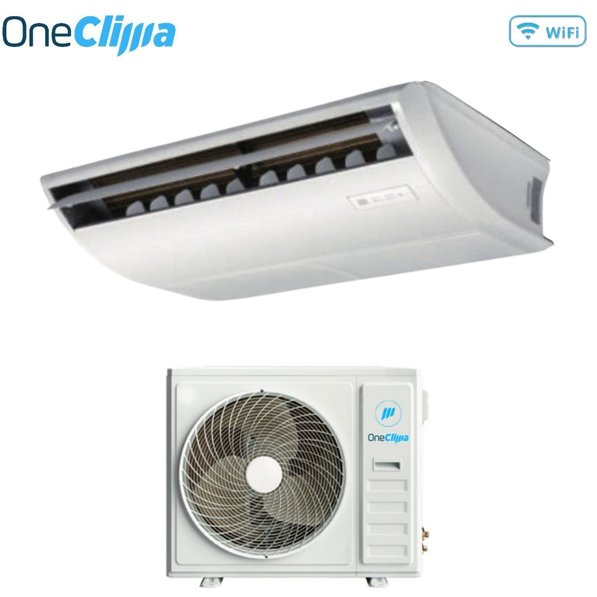 Climatizzatore Condizionatore OneClima Inverter Soffitto/Pavimento 60000 Btu AIR-55 PVM/SFT-M R-32 Trifase Wi-Fi Optional con Telecomando di serie Incluso