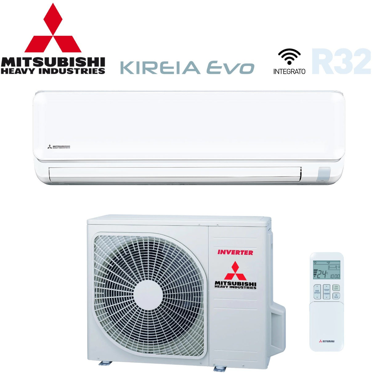 mitsubishi heavy industries climatizzatore condizionatore mitsubishi heavy industries inverter serie kireia evo 22000 btu srk 63 ztl w r 32 wi fi integrato