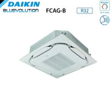 unita interna a cassetta daikin bluevolution round flow 21000 btu fcag60b r 32 wi fi optional con griglia standard inclusa