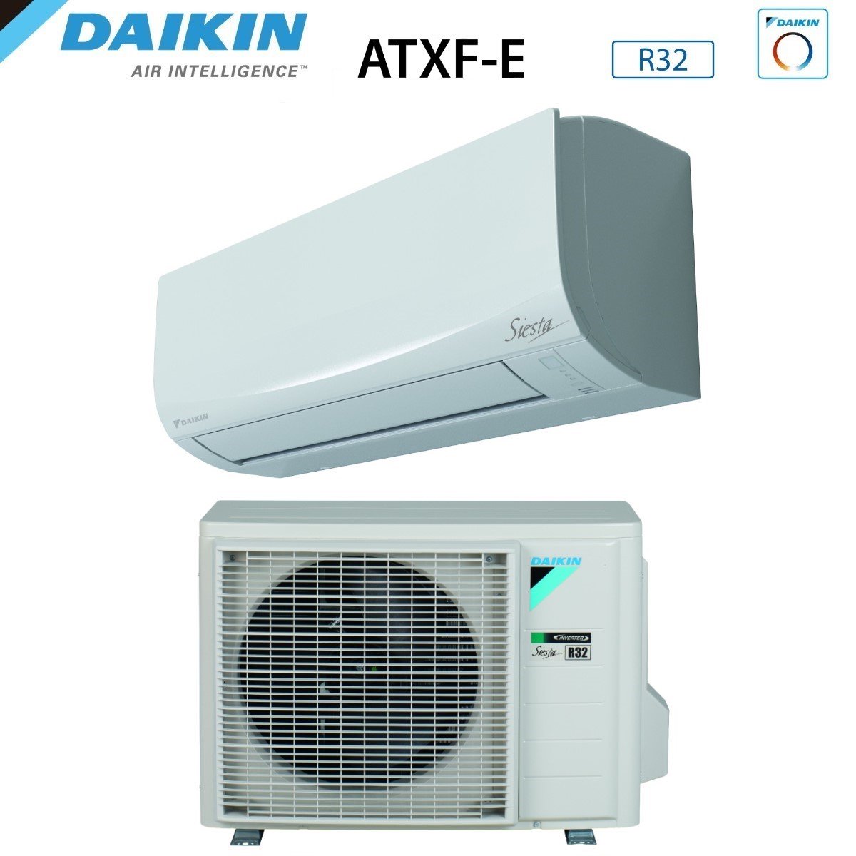area occasioni climatizzatore condizionatore daikin inverter serie siesta atxf e 9000 btu atxf25e + arxf25e r 32 wi fi optional classe a++ a+   novita
