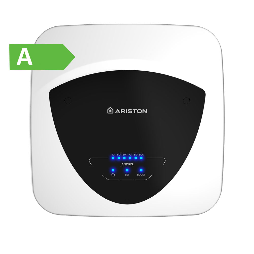 ariston scaldabagno elettrico ariston sopralavello andris elite 155 eu 5 anni di garanzia 10 lt 3105077