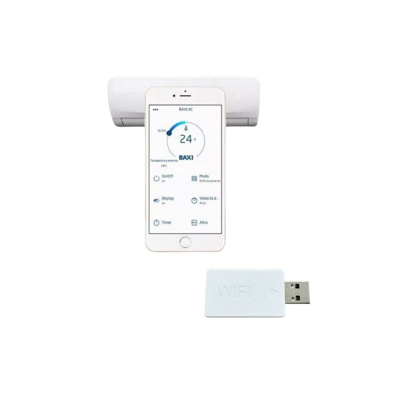 baxi controllo wi fi baxi a7879391 per condizionatore astra ean 3661238856059