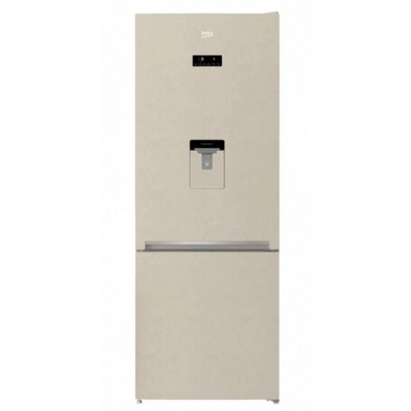 beko frigorifero combinato beko total no frost 560 lt beige rcne560e40dbn a192xl70xp745 classe e