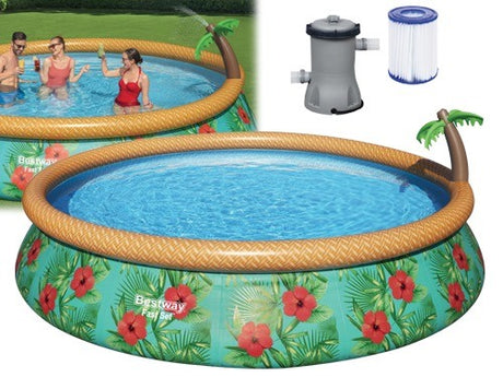 immagine-1-bestway-piscine-tonde-palms-anello-b-way-57416-ean-6942138984385