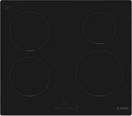bosch piano cottura a induzione bosch pue611bb5j 4 fuochi l592xp522 vetro ceramica nero ean 4242005261208