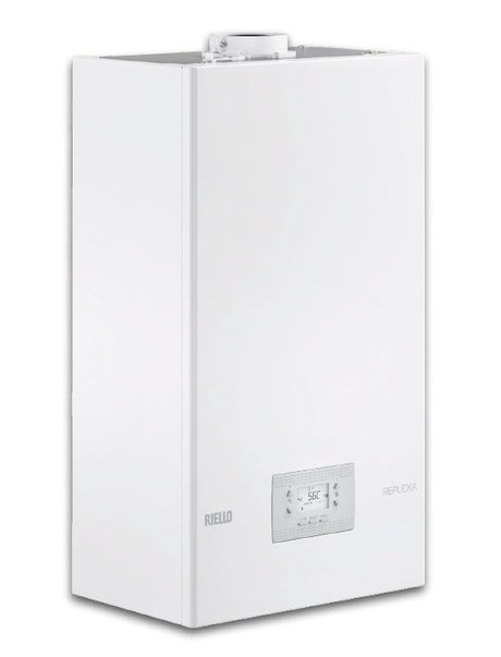 caldaia a condensazione riello replexa 25 kis completa di kit scarico fumi metano low nox novita 11071