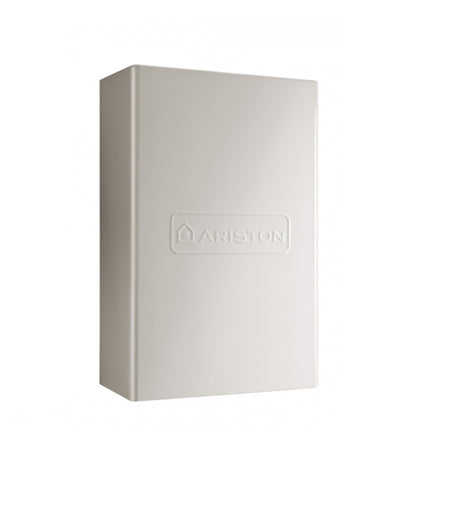 caldaia ariston a condensazione cares premium ext 30 per esterni metano o gpl completa di kit scarico fumi cod. 3301230