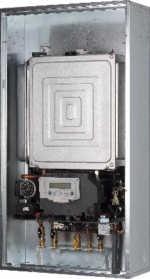 caldaia beretta meteo green e box 30 metano o gpl a condensazione completa di kit scarico fumi new erp