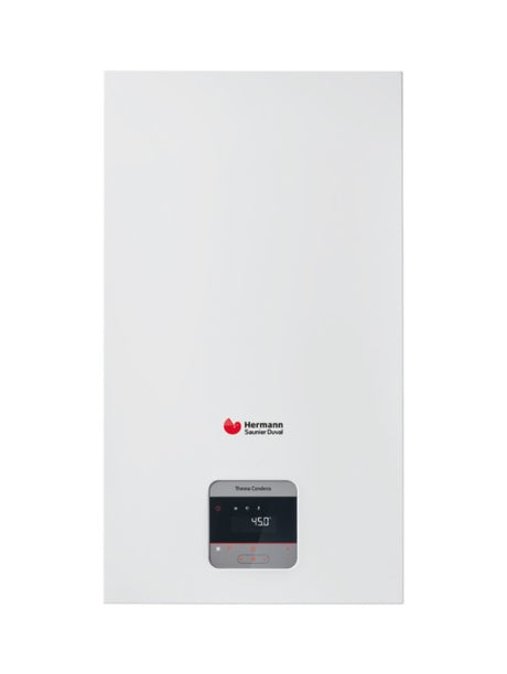 caldaia hermann saunier duval thema condens 30 sb solo riscaldamento a condensazione completa di kit fumi low nox metano o gpl