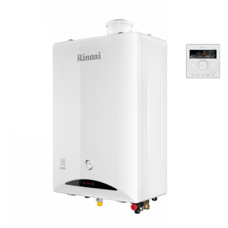 caldaia rinnai a condensazione zen 29 kw low nox wi fi integrato neutralizzatore condensa integrato cod. reb kbi2929ff lpg gpl completa di kit fumi 10192