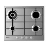 candy piano cottura a gas candy chw6br4wx collezione smart 4 fuochi l595xp51 acciaio inox ean 8016361966918