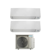 climatizzatore condizionatore daikin bluevolution dual split inverter serie perfera all season 7+12 con 2mxm50a r 32 wi fi integrato 7000+12000 garanzia italiana