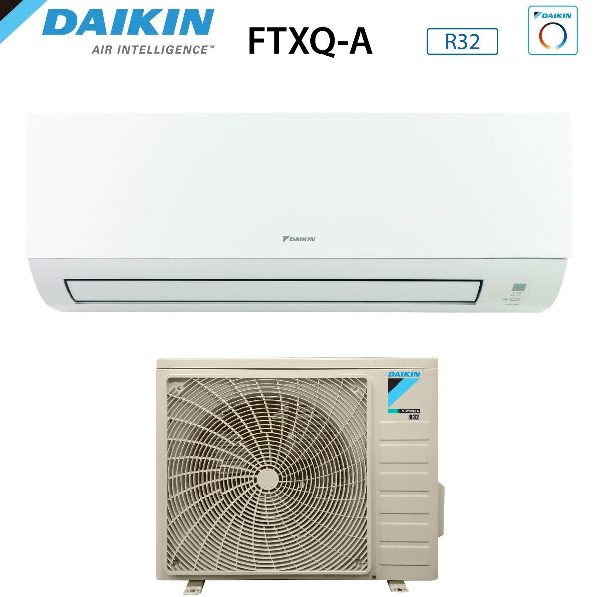 climatizzatore condizionatore daikin bluevolution inverter 12000 btu ftxq35a _ rxq35a r 32 wi fi optional a__ a_