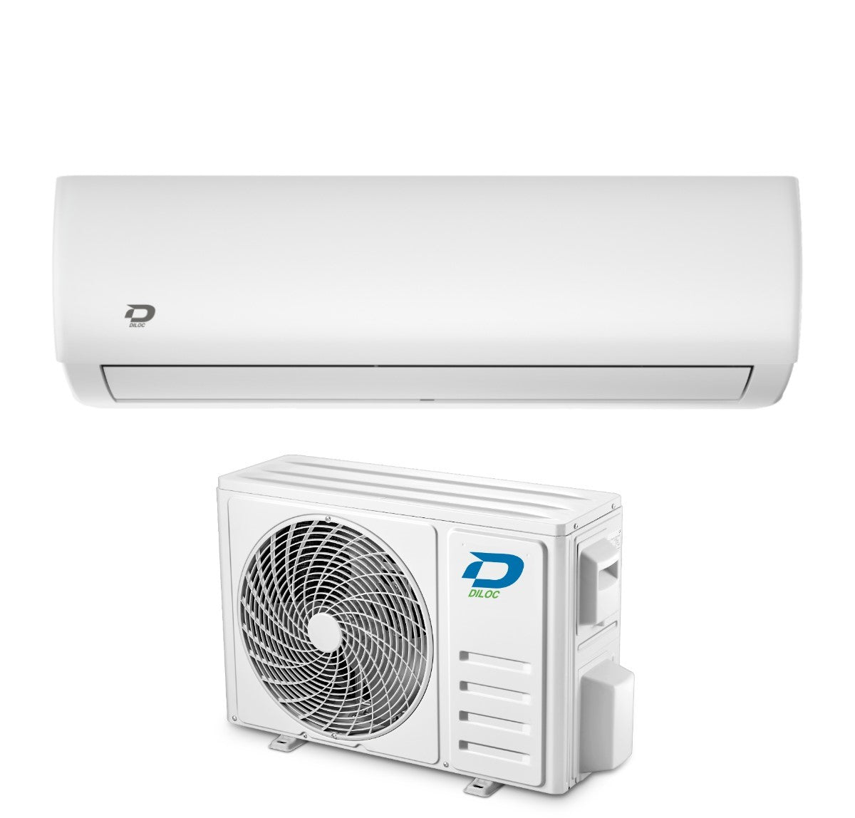 climatizzatore condizionatore diloc inverter serie jessica 12000 btu d.jessica 12000 r 32 wi fi integrato classe a__ a___