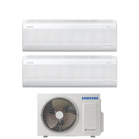 climatizzatore condizionatore dual split inverter samsung serie windfree elite 7000_9000 btu con aj050txj2kg a___ wi fi 7_9 r 32 novita 8556