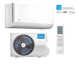 climatizzatore condizionatore inverter midea breezeless e 9000 btu a__ a_ wi fi integrato ia mscb1bu 09hrfn8 mox104 09hfnx   novita 