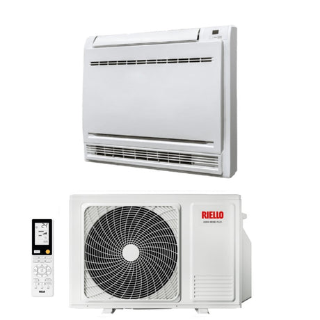 climatizzatore condizionatore inverter riello console a pavimento amc 35 plus 12000 btu a__