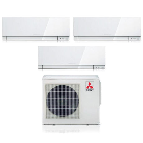 climatizzatore condizionatore mitsubishi electric trial split inverter serie kirigamine zen white msz ef 7_9_12 con mxz 3f68vf r 32 wi fi integrato colore bianco 7000_9000_12000