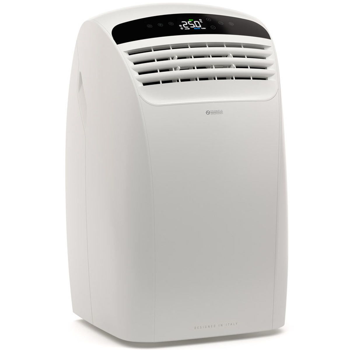 climatizzatore condizionatore portatile a pompa di calore olimpia splendid serie dolceclima silent 12 hp p con gas r290 codice 01922