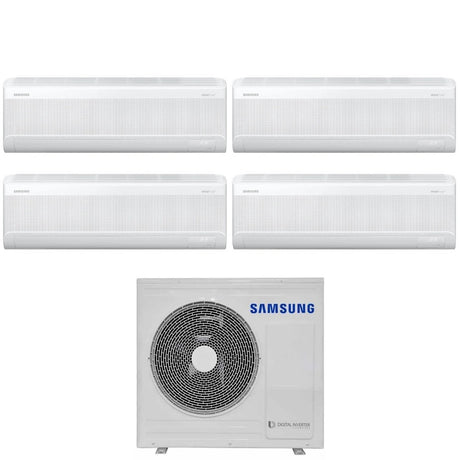 climatizzatore condizionatore quadri split inverter samsung serie windfree elite 7000_9000_9000_9000 btu con aj080txj4kg wi fi 7_9_9_9 r 32 novita