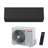 climatizzatore condizionatore toshiba inverter serie shorai edge 13000 12000 btu black a___ a___ wi fi integrato smart voice ras 13j2avsg e1 ras b13g3kvsgb e novita